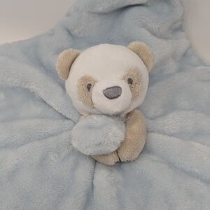 Carter's Lovey Panda Bear Tan Blue